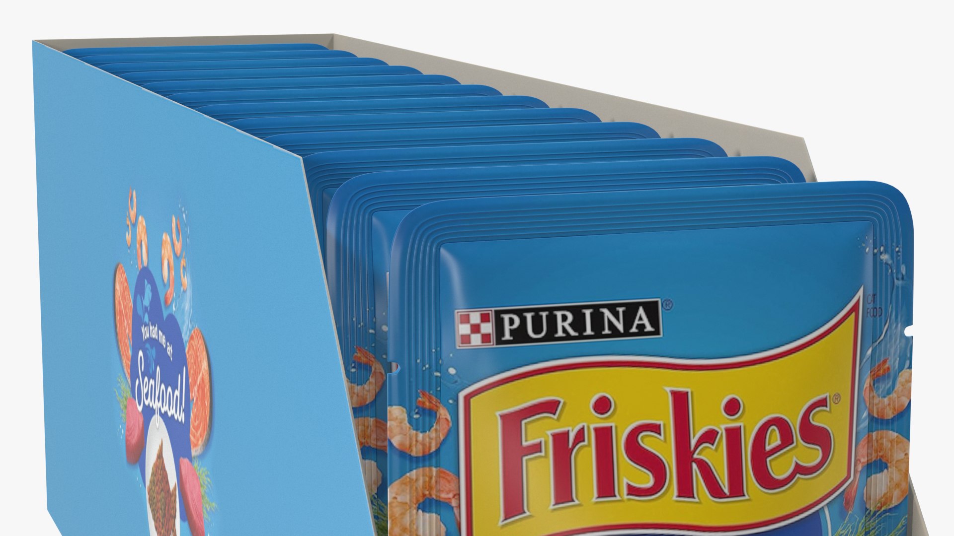 3D Box Of Friskies Cat Food Pouches TurboSquid 2104772