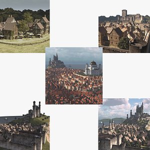 Medieval Citys Collection