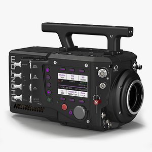 Camera Phantom Flex4K 3D Model