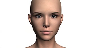 female human character 3d max