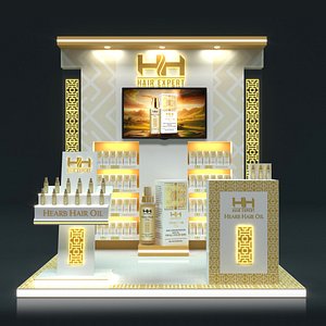 3D Exhibition Stand Stall