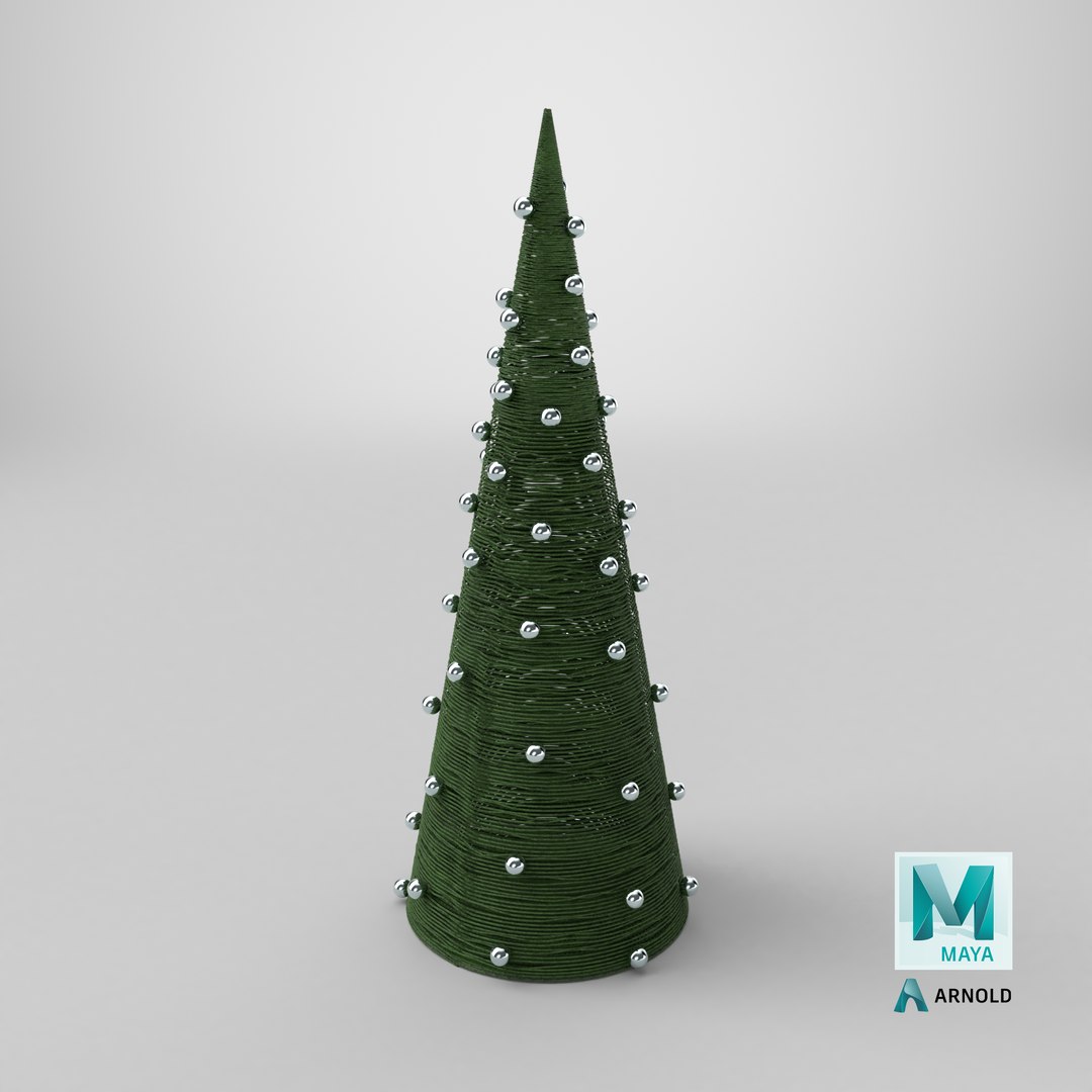 Decorative Cone Christmas Tree With Silver Ornaments Green model https://p.turbosquid.com/ts-thumb/iT/ngcKzB/Eh/stemcell_maya_arnold_render/png/1760969617/1920x1080/fit_q87/0a335513504789ed89a175111ef71f1c539f8c13/stemcell_maya_arnold_render.jpg