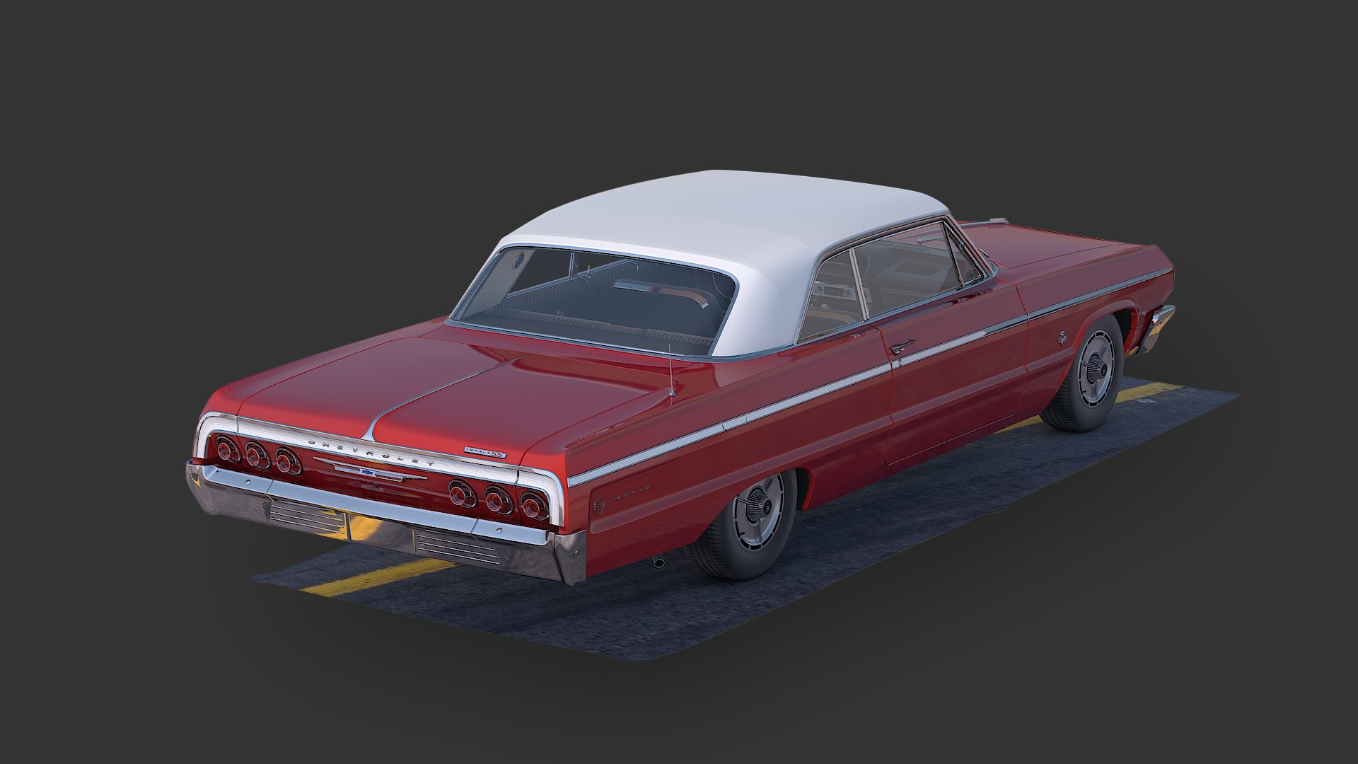 3D model Chevrolet Impala Sport Coupe 409 1964 https://p.turbosquid.com/ts-thumb/iT/p0vAnV/M9/chevrolet_impala01/jpg/1769001789/1920x1080/fit_q87/ce52716996bbcb8b053383ba0254c22ccd063e32/chevrolet_impala01.jpg