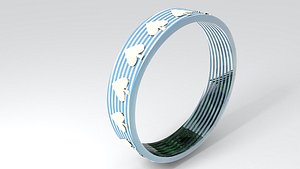 3D jewellery wristband 7