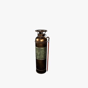 1950s Fire Extinguisher 3D