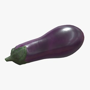 Brinjal Low Poly