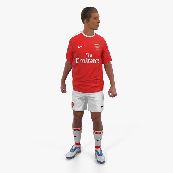 soccer football player arsenal model