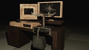 Desks 3D model