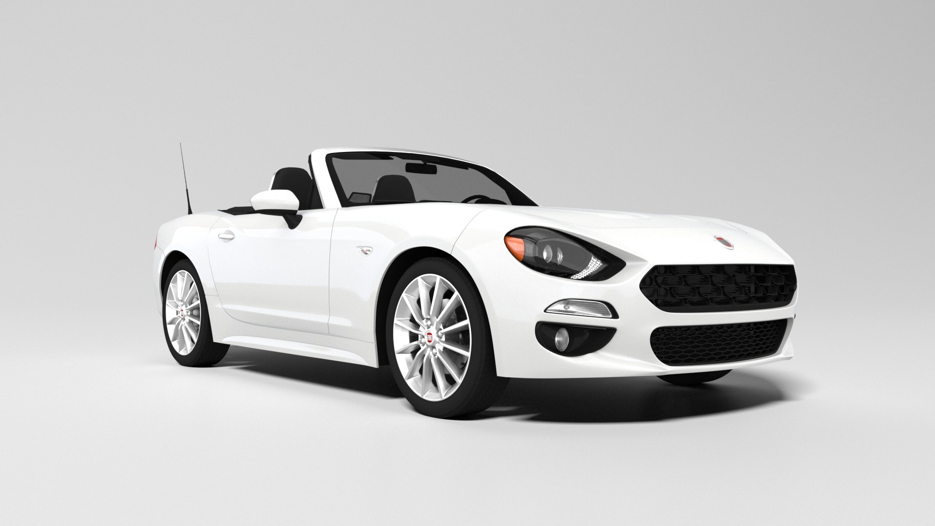 3D Fiat 124 Spider Model - TurboSquid 2325273