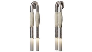 3D Horsehair Sconce model