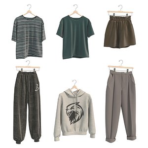 3D Clothing on Hanger 12