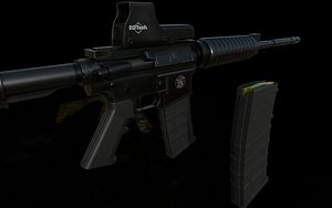 3D m4a1 m4