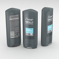 Unilever Dove Men+Care Body and Face Wash Shower Gel 400ml Clean Comfort 2019
