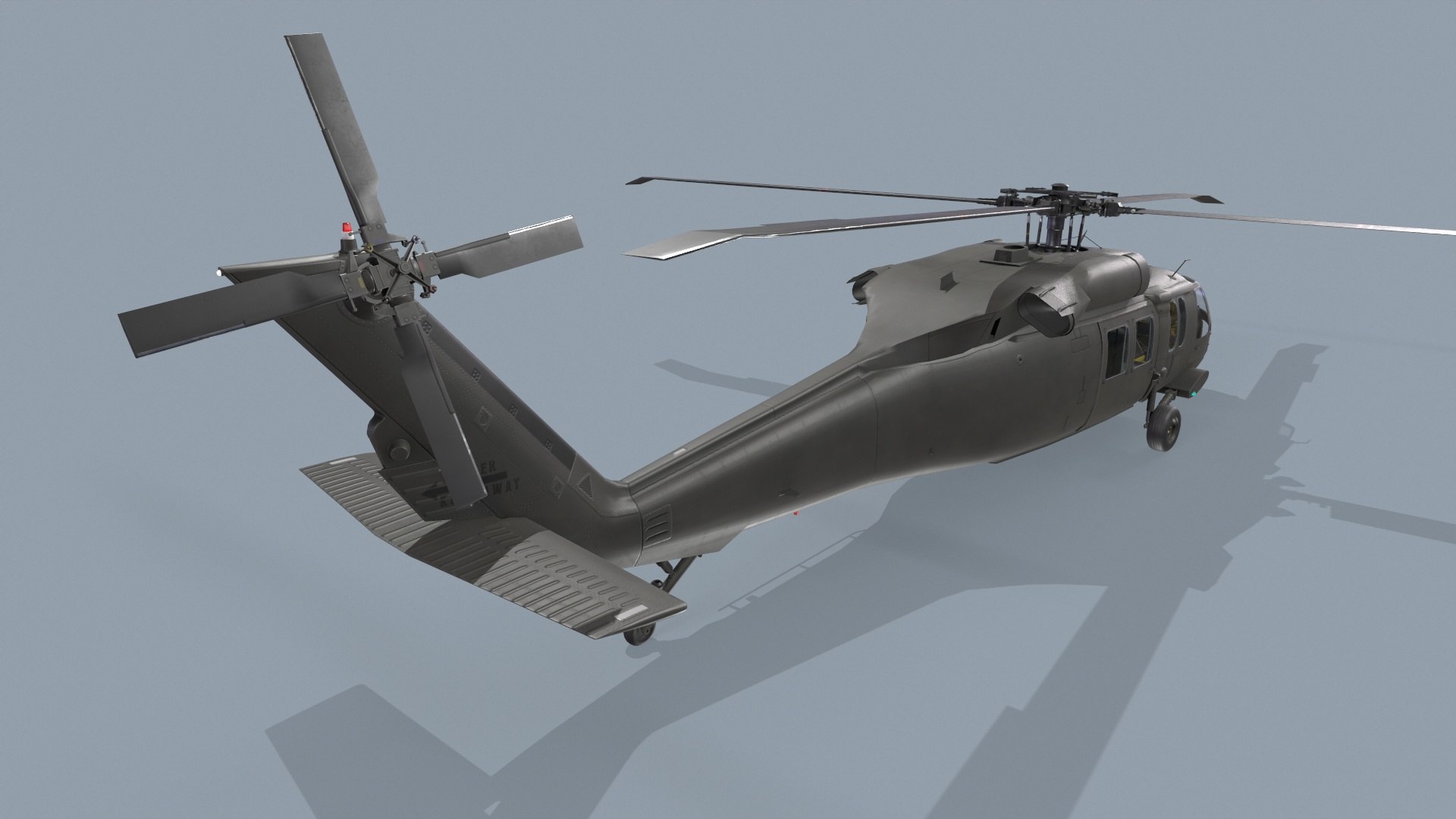 UH-60 Dark Complex Animation 3D Model - TurboSquid 1828483
