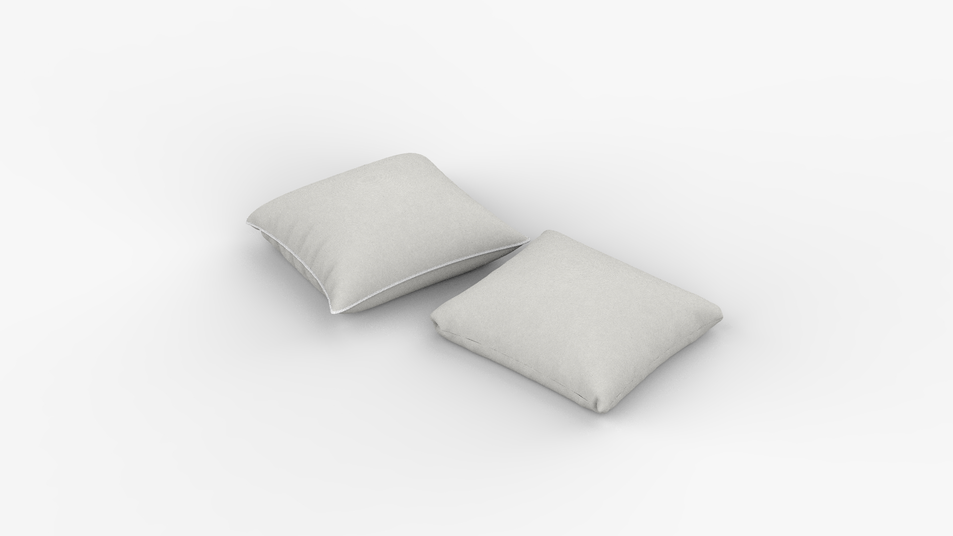 2 Pillows Model - TurboSquid 2134186