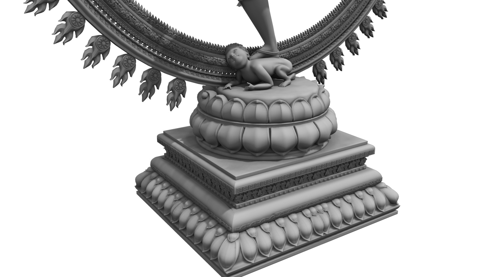 Nataraja Statue 3D - TurboSquid 1751712