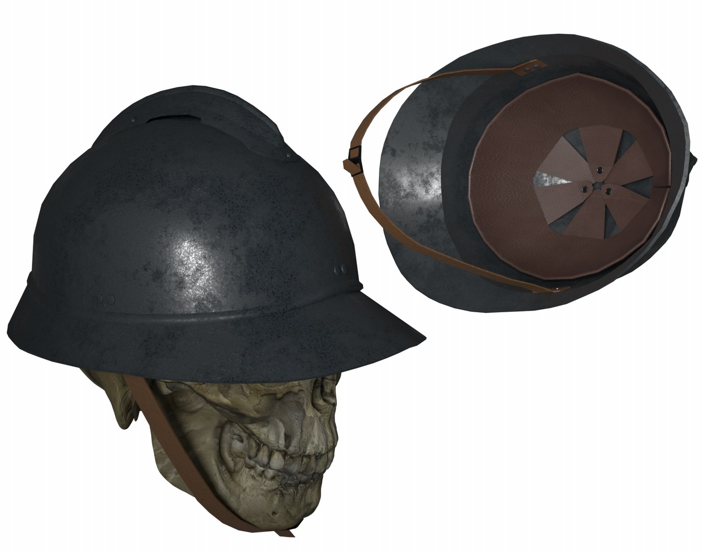 3D Adrian helmet model https://p.turbosquid.com/ts-thumb/iU/NmlIw8/Bb/transparent3/png/1699187997/1920x1080/fit_q87/a6d6c09e0c2c87200a3cc157b5e3b33c31f09325/transparent3.jpg
