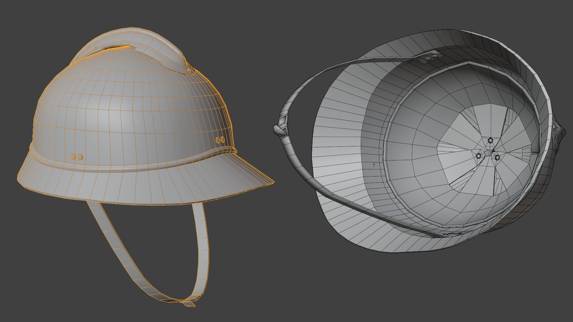 3D Adrian helmet model https://p.turbosquid.com/ts-thumb/iU/NmlIw8/GJ/wireframe/png/1699188048/1920x1080/fit_q87/072a457076107d86cbd8dfed48b24aa636f88c1b/wireframe.jpg