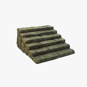 Mossy Stone Steps