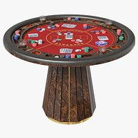 Luxxu poker table Darian