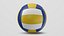 3D model Volleyball Balls And Net Collection