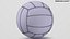 3D model Volleyball Balls And Net Collection