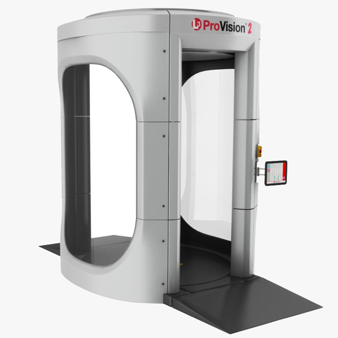 Metal Detector Handheld Body X-ray 3D Model - TurboSquid 1406023