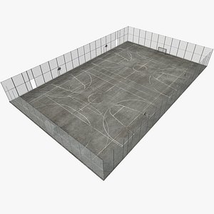 sport ground 3D model