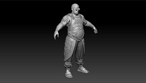 character zbrush future 3D model