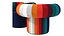 Bla Station BIG TALK Fabric easy chair with armrests