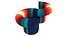 Bla Station BIG TALK Fabric easy chair with armrests