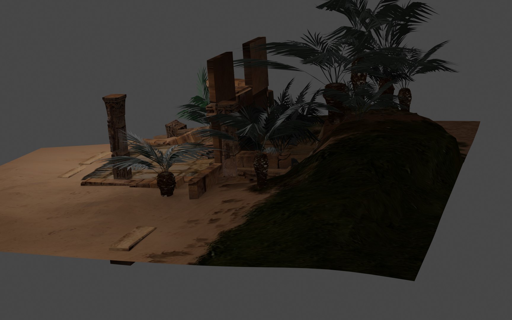 TEMPLE RUINS 3D model - TurboSquid 1989826