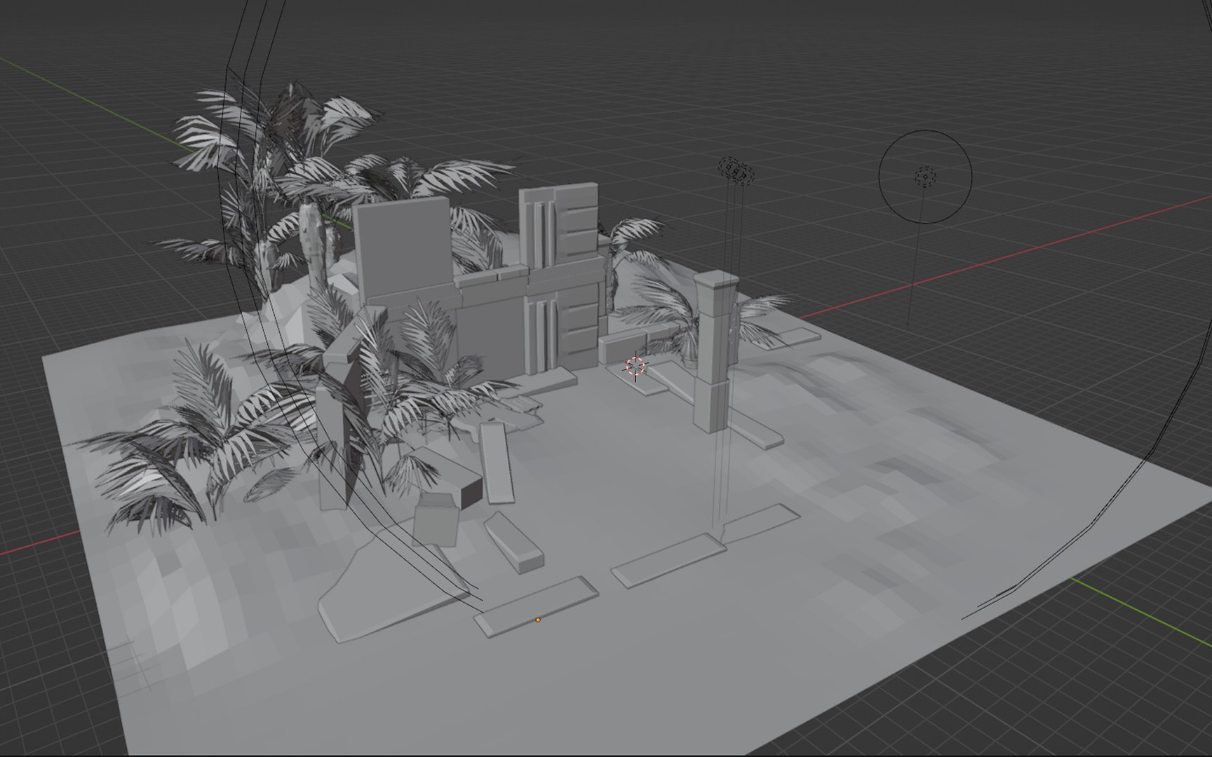 TEMPLE RUINS 3D model - TurboSquid 1989826