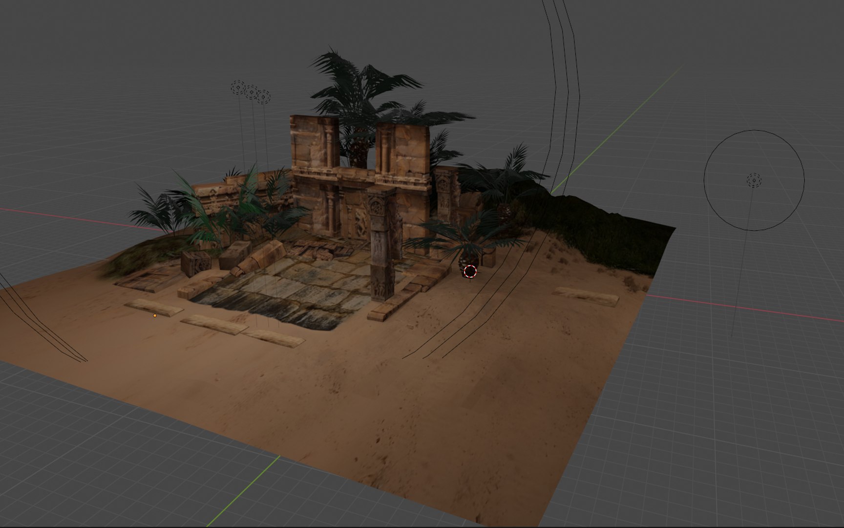 TEMPLE RUINS 3D model - TurboSquid 1989826