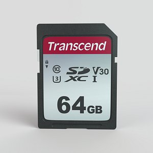 3D sd memory card model