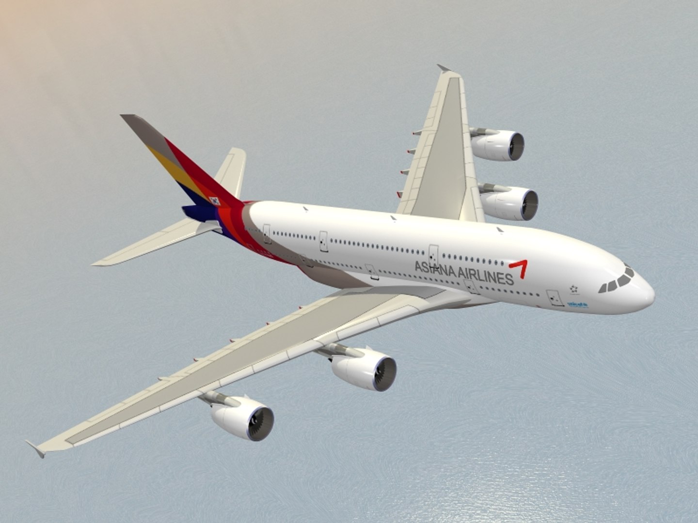Amazon.com: Schuco 403551676 Asiana Airlines A380-800 : Toys