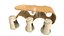 Table moderne avec tabouret modèle 3D AR VR PBR