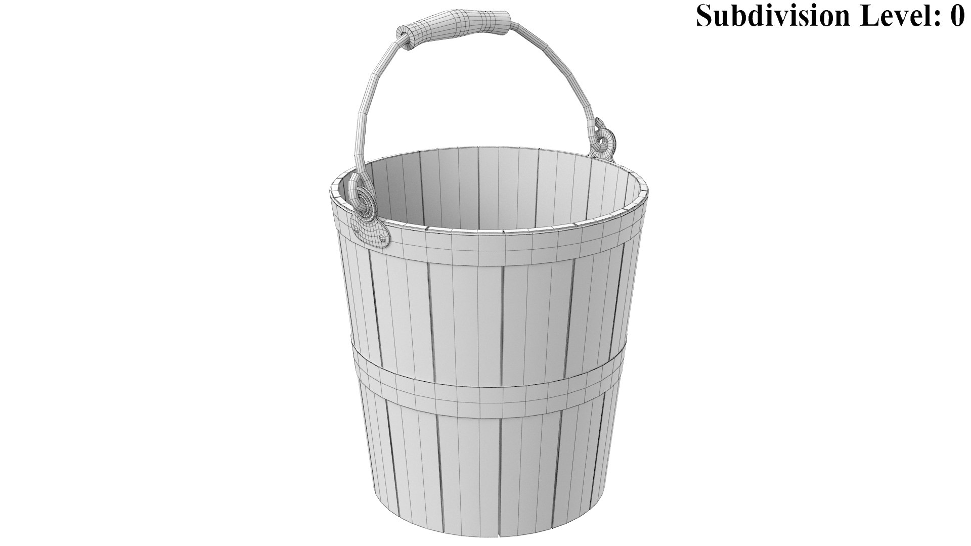 Real bucket model - TurboSquid 1623064