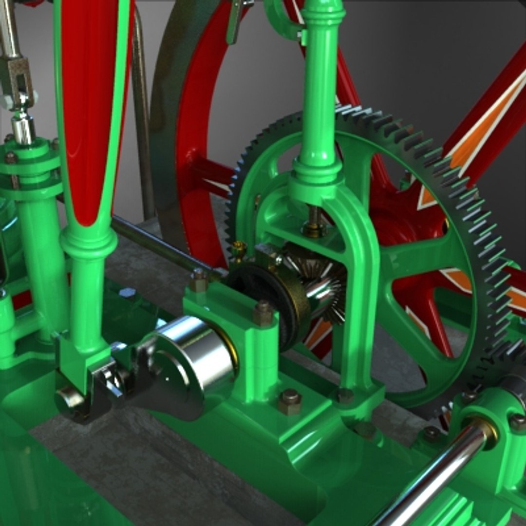 Column Beam Steam Engineer 3d Model