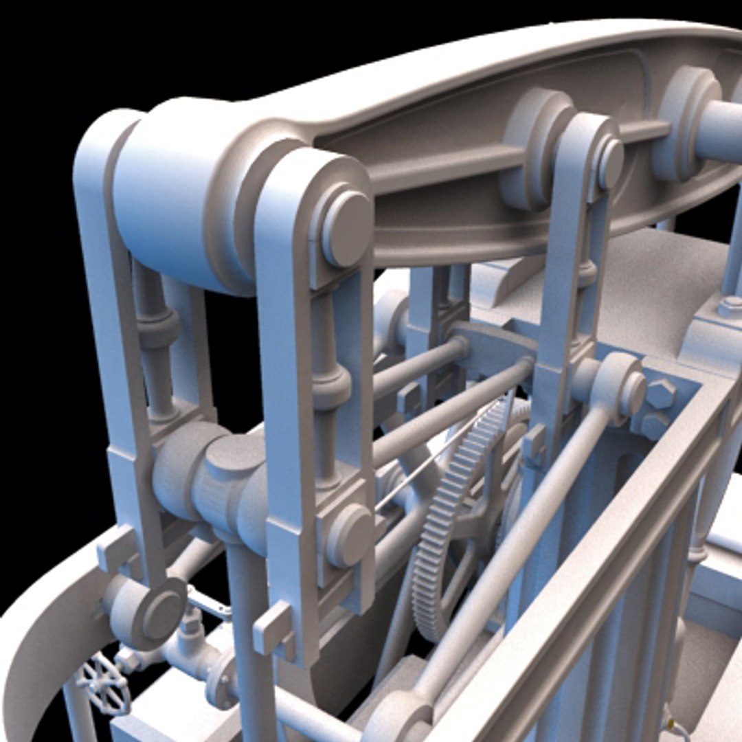 Column Beam Steam Engineer 3d Model