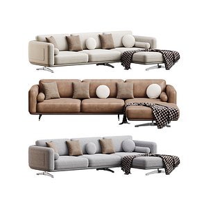 Corner sofa F125 3D