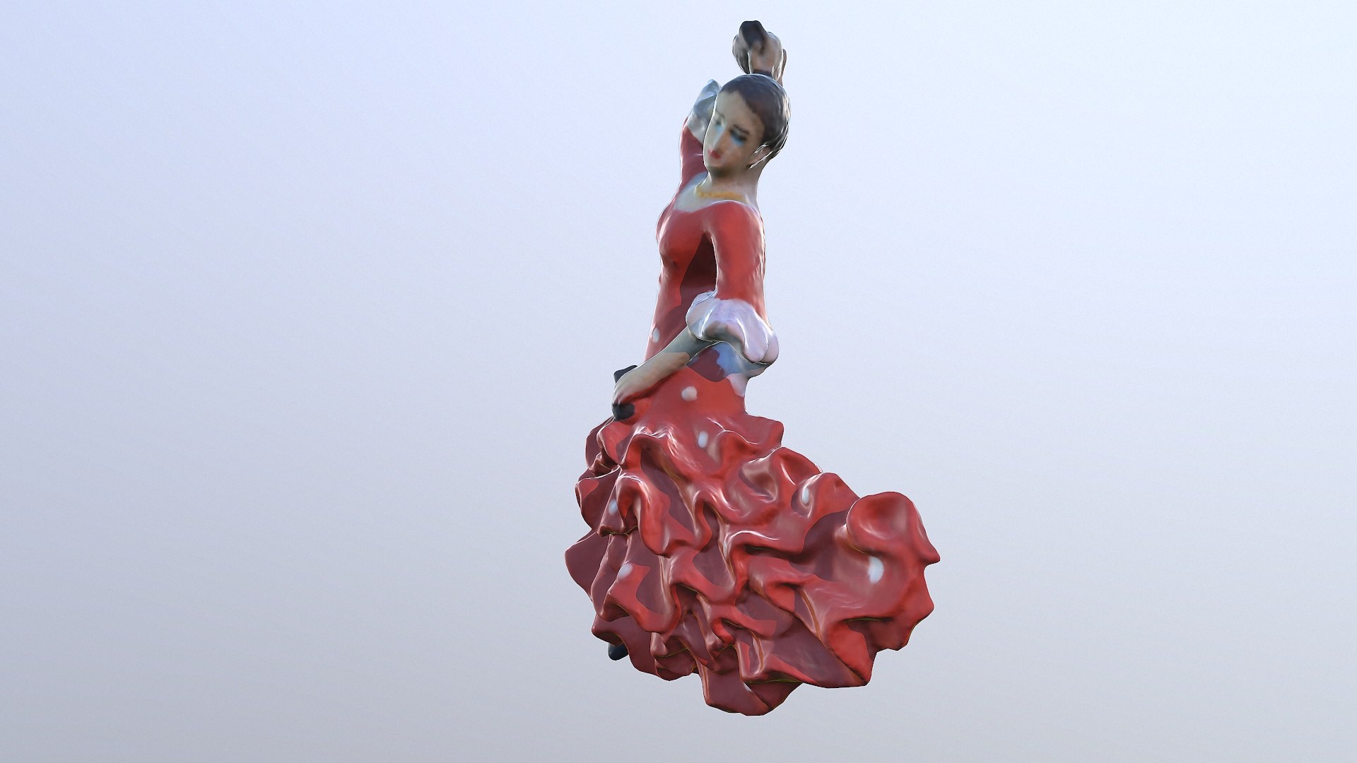 3D Flamenco Dancer Spain Magnet - TurboSquid 1602752