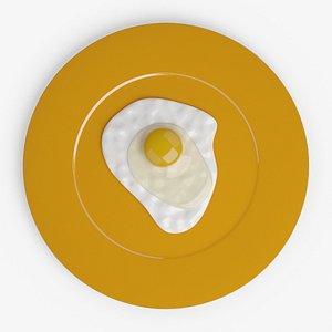 Fried soft-boiled egg