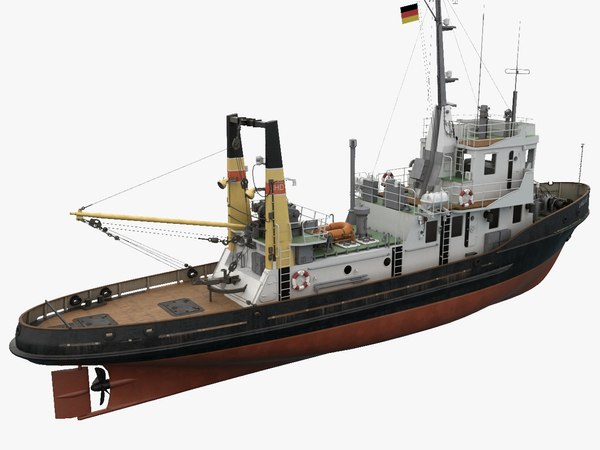 3D Tugboat Models | TurboSquid