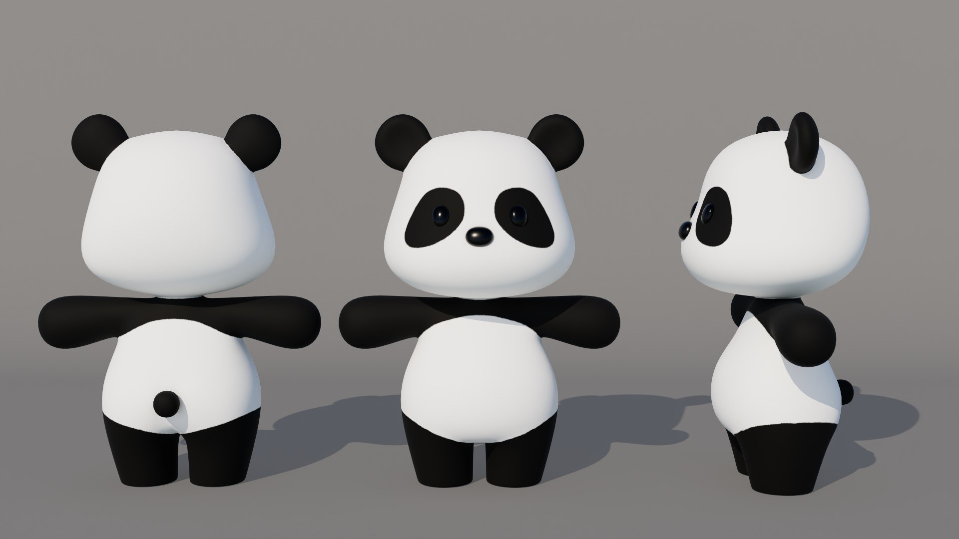 3D Rigged Cartoon Bear - TurboSquid 2202397