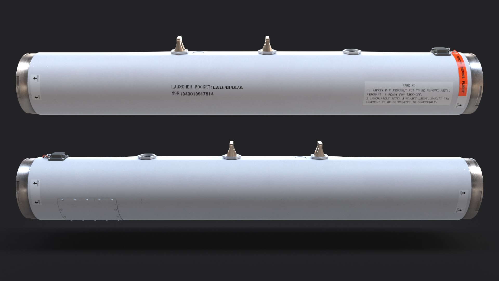 3D LAU-131 A-A Extended Length Launcher model https://p.turbosquid.com/ts-thumb/iV/TWU23E/9v/lau131_0007/png/1769541004/1920x1080/fit_q87/ac12f167a428ad6c674d40f73201c1e4a8c5b335/lau131_0007.jpg
