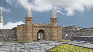 topkapi palace saray 3D model