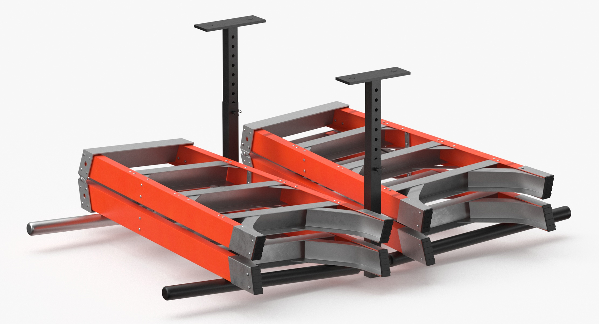 3D Model Ladder Storage 01 Short Ladder Clean And Dirty - TurboSquid ...