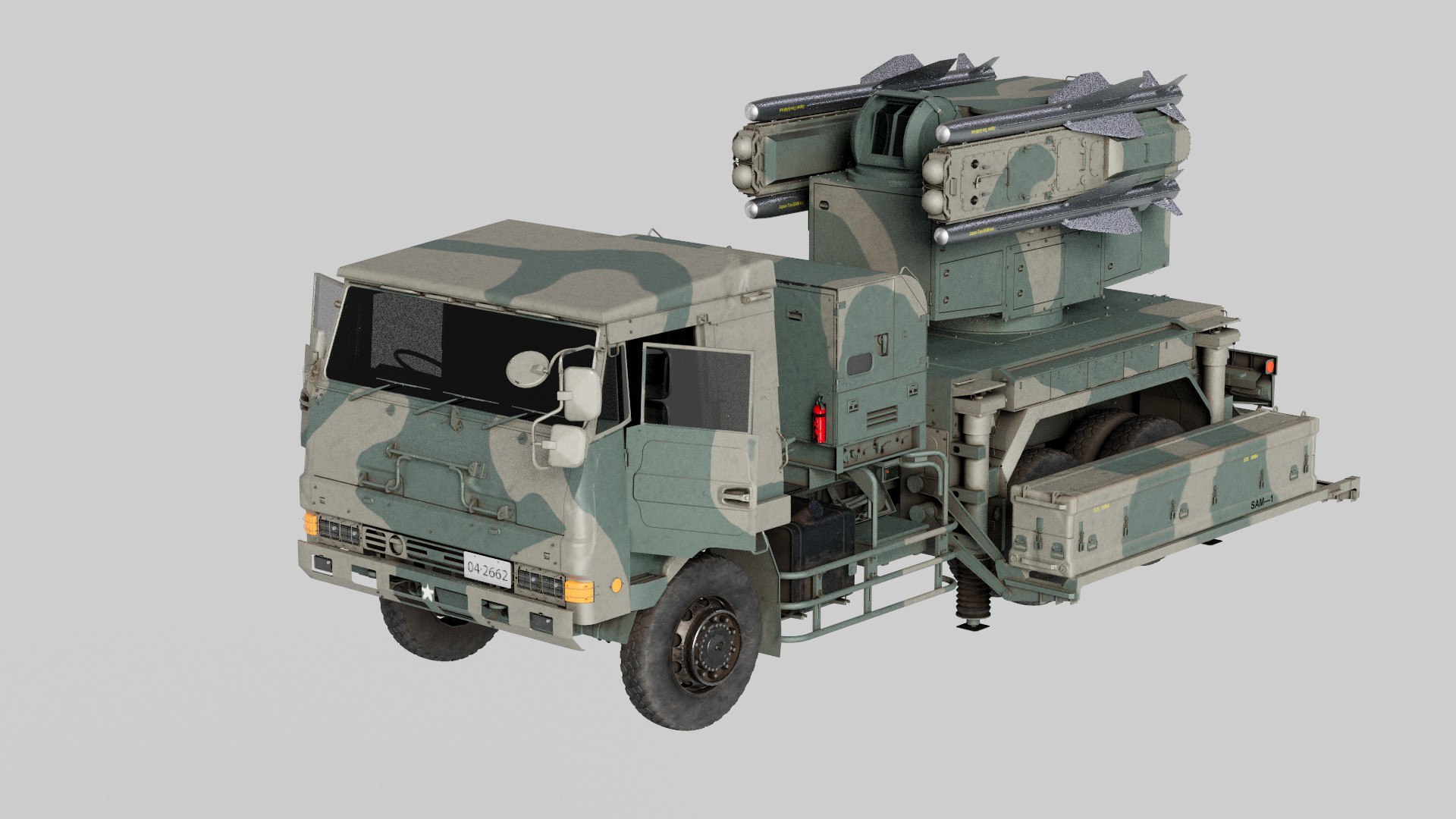 3D Rigged Type 11 Tan-SAM Kai System model https://p.turbosquid.com/ts-thumb/iV/u3smoL/ZT/06/jpg/1756359768/1920x1080/fit_q87/3abd92ff8292d3fa89c0e55c3b5d427519ec9137/06.jpg