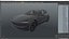 Tesla Model 3 2024 Stealth Grey Lights On 3D model